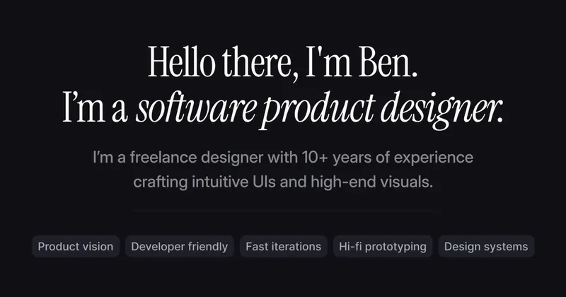 benjamindauton.com's Open Graph Image