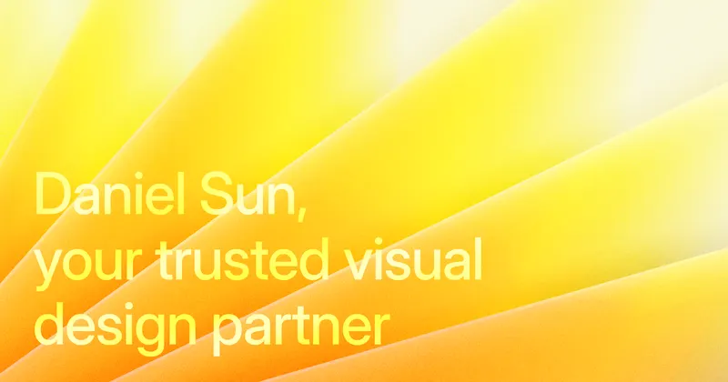 Daniel Sun | Top-tier Web and Brand Design partner for SaaS and Web3