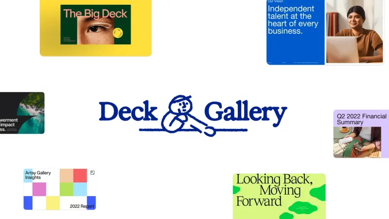 Deck.gallery · Beautifully designed decks, curated
