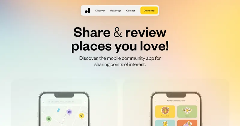 discoverapp.fr's Open Graph Image