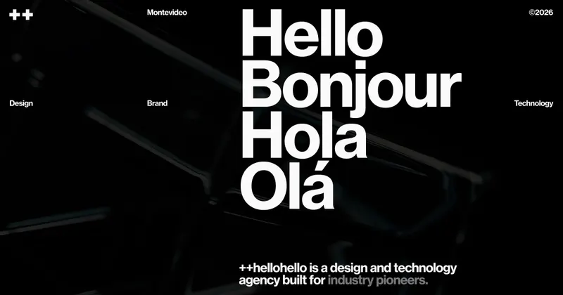 ++hellohello — Design & Technology Agency